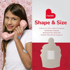 BioSwiss Bandages, Cupcake Shaped Self Adhesive Bandage, Latex Free Sterile Wound Care, Fun First Aid Kit Supplies for Kids, 50 Count