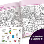 Highlights Hidden Pictures Sticker Fun for Kids Ages 3-6, 4-Pack, 64 Pages of Seek and Find Sticker Activities, Books Double as Coloring Books, 480+ Stickers, Volume 1