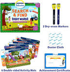 Skillmatics Search and Find Sight Words Educational Game - Reusable Preschool Learning Activities, Perfect for Toddlers & Kids Who Love Toys, Builds Vocabulary, Gifts for Ages 4, 5, 6, 7