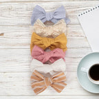 Baby Girl Headbands and Bows, Newborn Infant Toddler Nylon Hairbands Hair Accessories