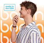 BoomBoom Nasal Stick | Vapor Flow Technology | Cool Refreshing Sensation | Natural Mood Boost | Simple Ingredients | Essential Oils + Menthol Inhaler (Tropical)