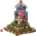 VEVOR Magnetic Blocks, 100 PCS Dark Castle Set, Magnetic Building Cubes for Kids, STEM Montessori Sensory Toys for Christmas Birthday Gift, Construction Stacking Toy for 3+ Years Old Boys & Girls