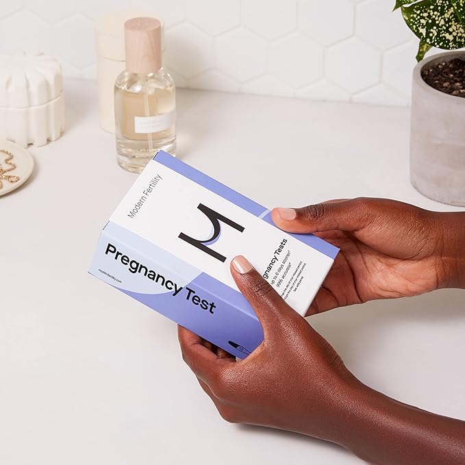 Modern Fertility Pregnancy Test | High-Sensitivity at-Home Test is 99% Accurate and Can Be Used 6 Days Before Your Missed Period| Includes 4 Tests