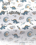 Extra Stretchy Changing Pad Cover, TotBasic Ultra Soft Premium Jersey Knit Changing Pad Sheets, Unisex for Boys Girls, Fits All Standard Changing Tables/Dresser Tops - 2 Pack (Dino + Whale)