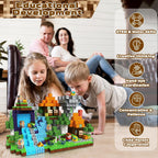 Goody King 200 Pcs Magnetic Blocks Set, STEM Sensory Magnet Toys for Kids Age 3+, Montessori Learning Toy Building Set for Toddlers, Magnetic Cubes Construction Kit Birthday Gift for Boys Girls Kids