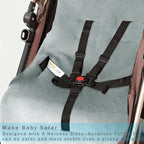 Stroller Cover for Winter, Universal Waterproof Baby Stroller Footmuff, Warm Bunting Sleeping Bag for Cold Weather(Rainbow)