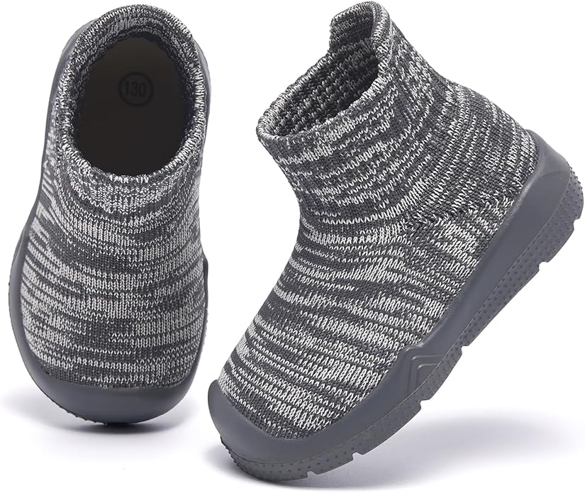 MORENDL Toddler Sock Shoes Baby Walking Shoes Infant Slippers Boys & Girls Non-Slip Sneakers