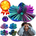 Gear Ball for ADHD 3D Printed Gear Ball Steampunk Whirling Wonder Fidget Toy Gearsphere Gear Ball for Stress and Anxiety Relaxing Fidget Ball Ideal for Sensory Needs and Autism (Laser Red Green Blue)