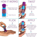 BOB KIDS SPF 30 Brush On Mineral Powder Sunscreen, Broad Spectrum Protection, Water Resistant 80 Mins, Fragrance Free, Easy to Apply for Kids & Babies, Mfg in USA