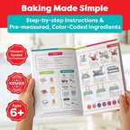 Pretzel Making Kit - Real Cooking Set for Kids Ages 5-12+ with Recipe and Ingredients - Kids Baking Set for Girls & Boys - Great Gift for Family Bonding