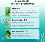 BoomBoom Nasal Stick | Vapor Flow Technology | Cool Refreshing Sensation | Natural Mood Boost | Simple Ingredients | Essential Oils + Menthol Inhaler (Wintermint)