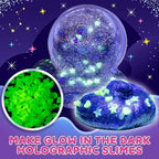 Original Stationery Cosmic Shimmer Unicorn Slime Kit – Creative Crafting Set for Making Enchanting Toys with Galaxy Glitter and Rainbow Hues