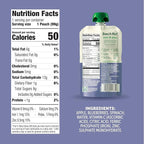 Beech-Nut Baby & Toddler Food Pouches with Iron & Zinc, Apple Blueberry & Spinach Puree, 3.5 oz (12 Pack)