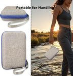 Case Compatible with Giiker Super Slide Brain Games, Protective Storage Bag Holder for Giiker Brain Teaser Puzzles Games Toys (Only Case) (Blue-Grey)