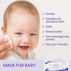 Himalaya Soothing Baby Calming Wipes for Soft, Clean, and Sensitive Skin, 72 wipes, 6 pack