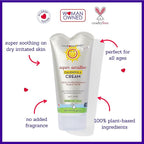 California Baby Calendula Cream | Soothing Baby Cream | Allergy Friendly | Plant-based | Soothes and Moisturizes Irritated, Dry Skin On Face and Body | 6 oz