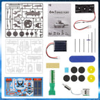 STEM Projects for Kids Ages 8-12 Solar Robot Kit 6-in-1 Space Toys for 10-Year-Old Boy Girl Gift Building Toys Science Kits Christmas Birthday Gifts for 8 9 10 11 12 Year Old, White