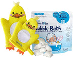TruKid Vanilla Bubble Podz & BubbleGlove Set – Includes Bubble Bath Pods and 2 Wash Gloves for Parent and Child