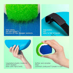 EVERICH Upgraded Toss and Catch Ball Game Set - Indoor and Outdoor Games for Kids 3-12, Beach Sand Pool Water Toy Includes 4 Paddles 4 Sticky Balls, Great Birthday Easter Gifts for Boys Girls