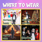 MICHLEY Adorable Animals Cosplay Costume for Kids 3-12Years Soft Breathable & Skin Friendly Halloween Birthday Party