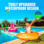 EVERICH Upgraded Toss and Catch Ball Game Set - Indoor and Outdoor Games for Kids 3-12, Beach Sand Pool Water Toy Includes 4 Paddles 4 Sticky Balls, Great Birthday Easter Gifts for Boys Girls