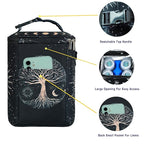 Breastmilk Cooler Bag with Ice Pack Fits 4 Baby Bottles Up to 9 Ounce Insulated Baby Bottle Bag Breast Milk Cooler on The Go with Strap Baby Bottle Cooler Bag for Nursing Mom Daycare or Travel