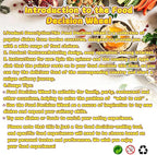 QETRABONE Foodie Dice & Decision Wheel - Fun Meal Picker for Family Game Nights, Couples Date Ideas & Party Games | Includes Fidget Spinner Snack Selector for Food Lovers Halloween Party Supplies