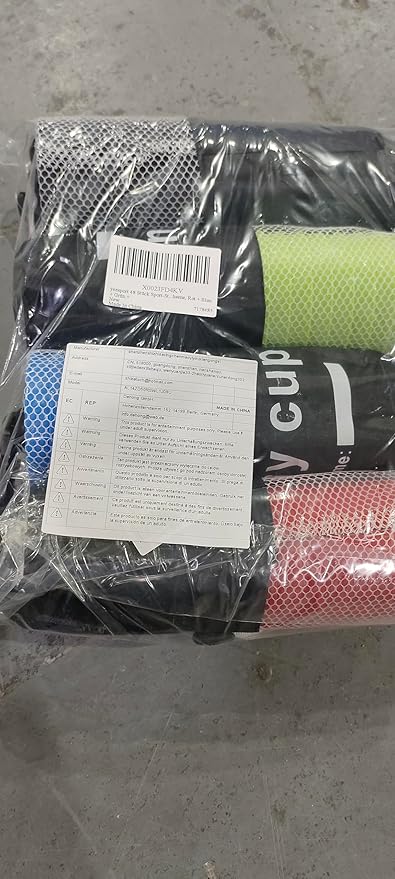 yeesport 48 Pcs Sport Stacking Cups, Sport Training Game for Challenge Competition, Plastic Stacking Cups, Classic Family Game for Kids and Adults, Red+Blue+Green+Black