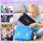 LCD Writing Tablet for Kids 12 Inch, Kids Learning Toys Drawing Pad for Boys Girls, Erasable Doodle Board for Toddlers 3 4 5 6 7 8 Year Old Travel Essentials, Christmas Birthday for Kids - Purple