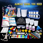 150 Experiments Science Kit for Kids, Chemistry Set, Scientific Christmas Birthday Toys Gifts Ideas for Boys Girls, Break Geodes, Volcano,S.T.E.M Learning Projects