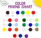 Creative Roots Mosaic Hedgehog Stepping Stone, Includes 7-Inch Ceramic Stone & 6 Vibrant Paints, DIY Garden Stepping Stone Kit for Kids Ages 6+