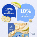 Gerber Stage 3 Baby Food Snacks, Banana Pear Whipped Melts, Baby Led Feeding, 7PK