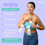 LaVie™ Lactation Massager with Warming for Breastfeeding | Breast Massager with Heat and Vibration for Clogged Ducts, Improved Milk Flow, and Engorged Breast Relief | Increase Milk Supply