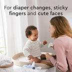 LILLYDOO Baby Wipes with 99% Water – Unscented, Hypoallergenic, Plant-Based, Strong & Plastic-Free, Compostable, 4 resealable Packs x 72 (288 Wipes Total)