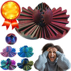 Gear Ball for ADHD 3D Printed Gear Ball Steampunk Whirling Wonder Fidget Toy Gearsphere Gear Ball for Stress and Anxiety Relaxing Fidget Ball Ideal for Sensory Needs and Autism (Laser Yellow Red Blue)