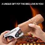 1-Second Rapid and Accurate Meat Thermometer - Waterproof Multifunctional Kitchen Food Thermometer, Ideal for Frying, Smoking, Grilling and More (Black)