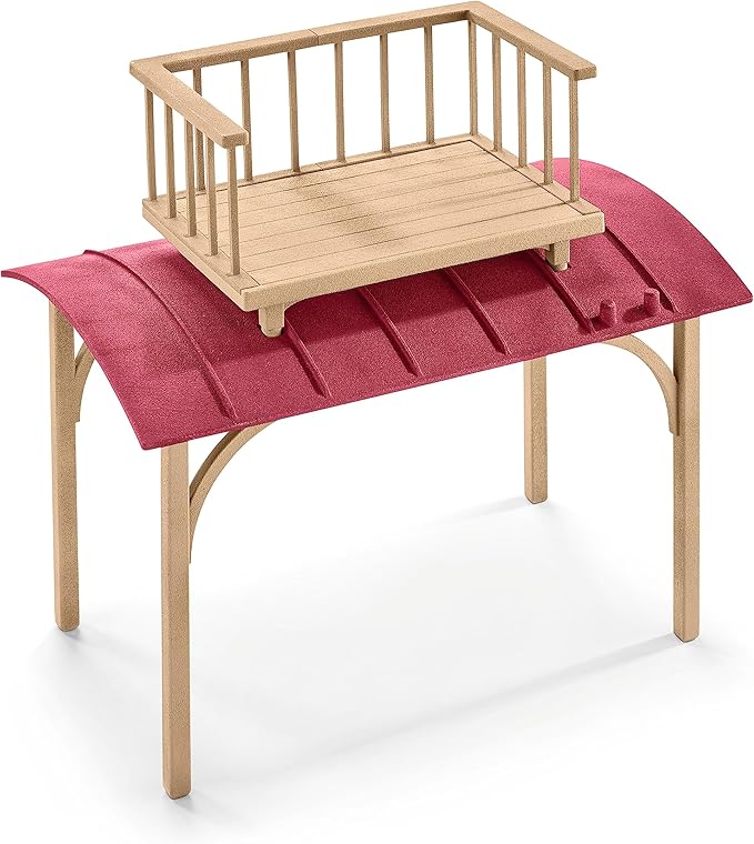 Schleich Horse Club - 113PC Interactive Camping Trip - Car and Camper Caravan Playset with Horse and Rider Figures, Dog Figurine and Accessories for Girls, Boys - Realistic Kids Toys Ages 5+ | 72205