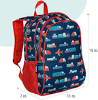 Wildkin 15-inch Kids Backpack – Durable, Padded, Adjustable for School & Travel - Transportation