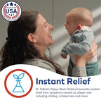 Dr. Talbot's Maximum Strength Diaper Rash Ointment - 2 oz - Zinc Oxide Skin Protectant with Peruvian Balsam - Treats and Prevents Rash