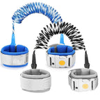 Accmor Anti Lost Wrist Link with Induction Lock, 2 Packs Upgraded Toddler Leash, Reflective Kids Wrist Leash for Baby Boys Girls, Child Walking Wristband Leash with Magnetic Unlock Design for Outdoor