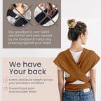 Baby Wrap Carrier - Premium Cotton Baby Carrier Wrap for Newborn to Toddler- Infant Carrier- Baby Holder One Size Fits All with Front Pocket by Max&so