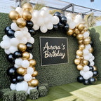 RUBFAC 129pcs White Balloons Different Sizes 18 12 10 5 Inch for Garland Arch,Party Latex Balloons for Birthday Party Wedding Anniversary Baby Shower Party Decoration