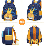 Cute Lion Toddler Backpack for Girls & Boys Mini Animal Cartoon Travel Bag for Babies 1-5 Years Durable & Lightweight Baby Backpack (Lion Design)