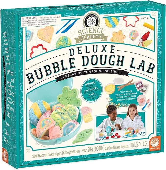 Science Academy: Deluxe Bubble Dough Lab | Multicolored Box | Pack of 1