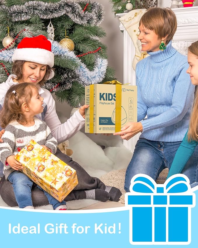 Kids Play Tent, Pop Up Play Tent Fishing Shop Theme with Complete Toy Set, Play Toys Play Set for Kids Indoor Outdoor Pretend Play