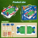 Foosball Table Soccer Game for Kids: Mini Interactive Soccer Board Game - 3 4 5 6 7 8 9+ Year Old Kids Sports Toy for Home Family Party - Fun Birthday Gift for Boys Girls