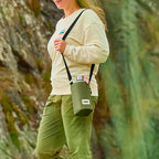 Black+Blum Insulated Bottle Bag - Made with Recycled PET and BPA Free - Bottle Bag for On The Go