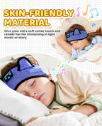 KIDSBAND Kids Headphones, Bluetooth Headphones for Kids with Adjustable Headband, 3.5 MM Jack for School, Foldable On-Ear Headset for Girls Boys Children, Kindle Tablet Cellphones Airplane Travel