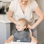 Tiny Twinkle Mess Proof Baby Bibs for Eating - Waterproof, Wipeable Bibs - Toddler Bib- Travel Friendly - PFAS, PVC, BPA, Phthalate Free - Baby Food Bib (3 Pack,Dinosaur)