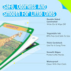 My First 120 Animals, 60PCS Realistic Zoo Animal Cards Farm/Wild/Marine Animals/Insects/Birds Flashcards Montessori & Science Educational Toys Preschool Learning for Homeschool Preschool Toddler Kids